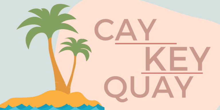 Cay vs. Key vs. Quay Homophones Pronunciation Definition 2