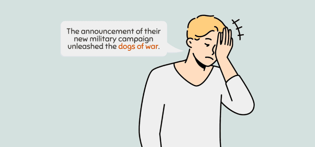 Dogs of War Origin Meaning 1