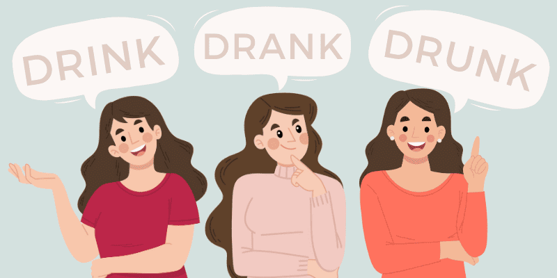 Drink Drank or Drunk Usage Rules Examples 3