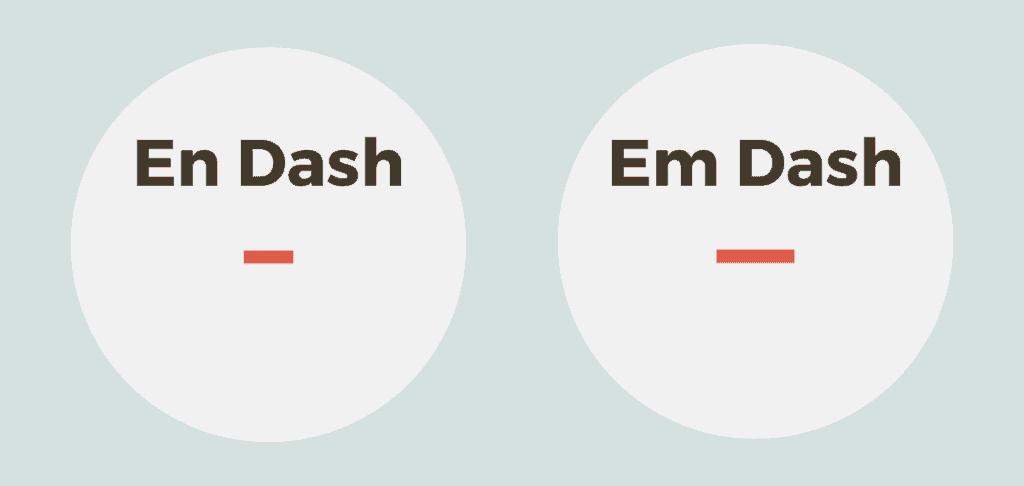 What Is An En Dash ( – ) & How Do You Use It?
