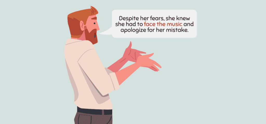 Face the Music Idiom Origin Meaning 1