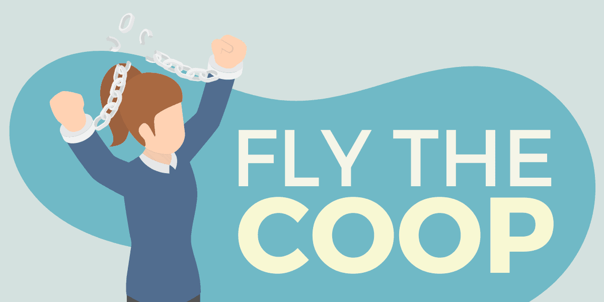 fly-the-coop-meaning-origin