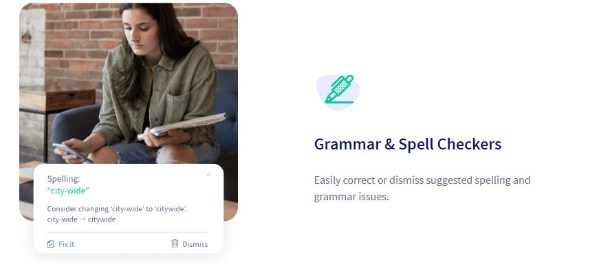 Grammar Spell Checkers