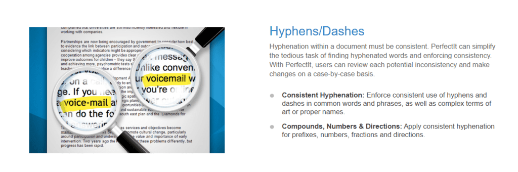 Hyphenation and Dashes