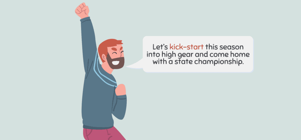 Kick Start Kickstart or Kick Start Meaning Definition 1