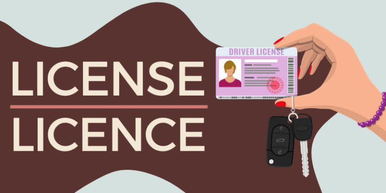 Licence or License Meaning Spelling 1