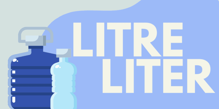 Litre or Liter Difference Meaning Spelling 2