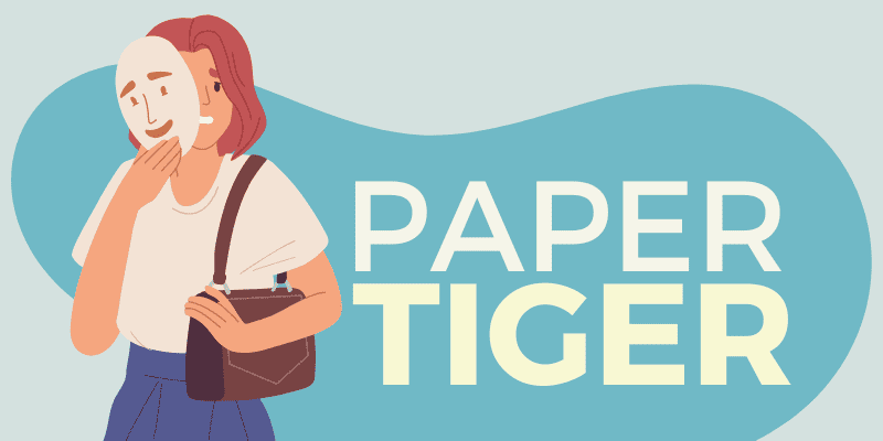 what does the term paper tiger mean