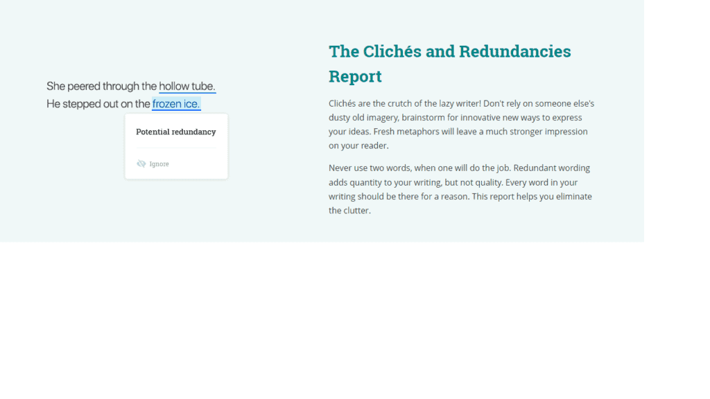 Prowritingaid cliches and redundancies report