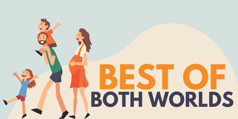 The Best of Both Worlds - Idiom, Origin & Meaning
