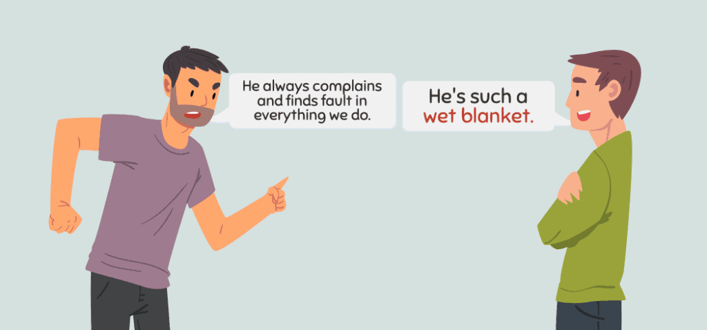 Wet Blanket Idiom Origin Meaning 1