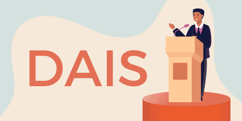 What Is a Dais Meaning Pronunciation 2