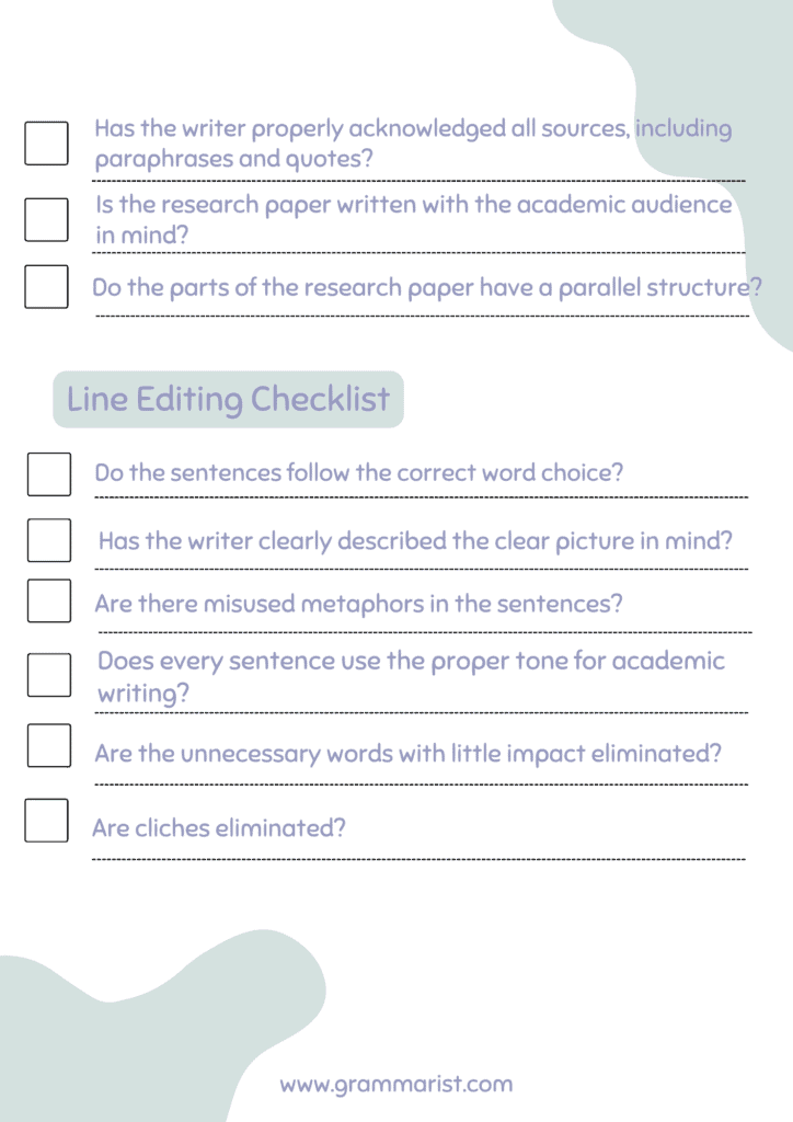 https grammarist.com editing how to edit a book tips checklist 1