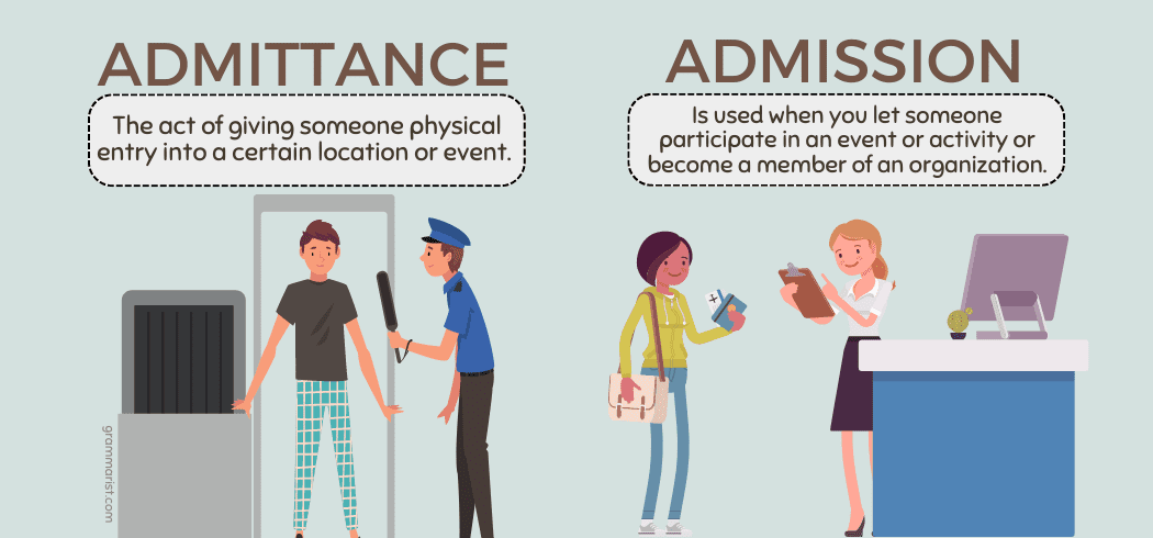 admittance-vs-admission-difference-definition