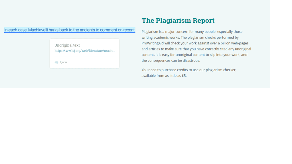 prowritingaid plagiarism report